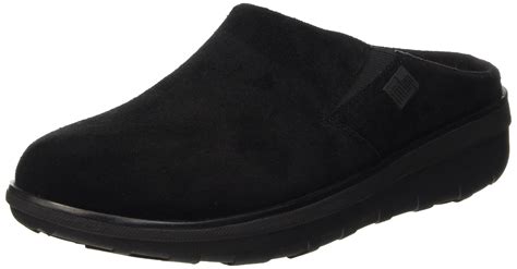 black suede clogs women.